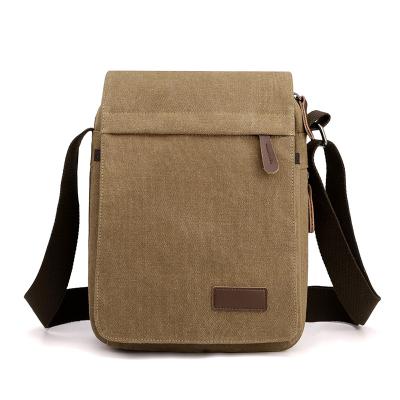 China Vintage Canvas Daily Used Messenger Bag For Men Cross - Body Messenger Bags for sale