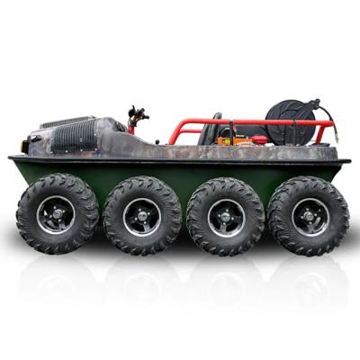 China High Quality Amphibious Rescue 8X8 1000cc ATV Rescue All Terrain Vehicle For Mountain Swamp River for sale