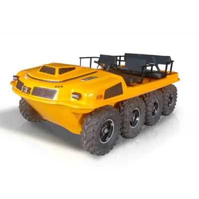 China HSD88-1 High Quality Amphibious Rescue 8X8 800cc ATV All Terrain Vehicle For Mountain Swamp River for sale