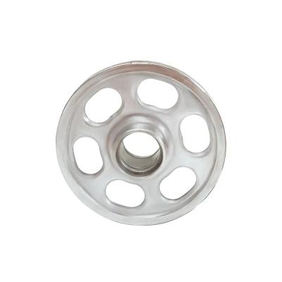 China The Aluminum Alloy Aluminum Die Casting Metal Parts Lawn Mower Guide Wheel for sale