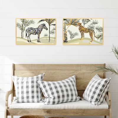 China Anime Wall Decor Painting Wall Art Home Decor Wooden Frame Modern Wall Art for sale