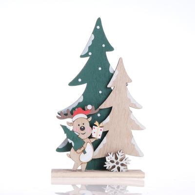 China Christmast New Home Ornament Gift 2021cheap Christmas Tree Elk Ornaments Christmas Decoration for sale