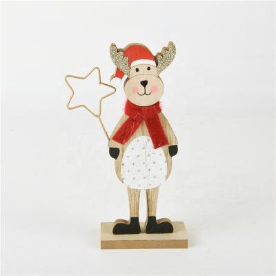 China Christmas Festive Decoation Small Elk Ornaments Christmas Decoration Christmas Decor Indoor Christmas Ornament for sale