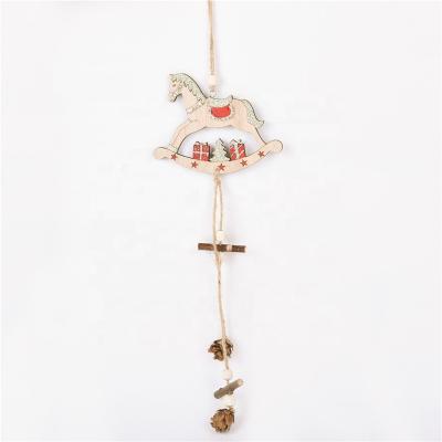 China Wooden Hanging Christmas Tree Ornament Christmas Tree Ornaments Gift Christmas Decoration for sale