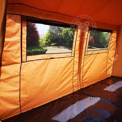 China UV Resistance Large Outdoor Glamping Four Season Tents For Family Entertainment With Windproof for sale