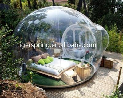 China 36-59months Dome Camping Tent Inflatable Transparent Inflatable Bubble Lodge Tent for sale