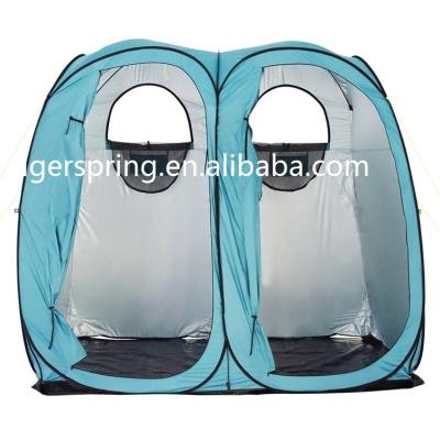 China Large Two Person Room Motion Toilet Shower Portable Dress Up Tent Outdoor Camping for sale