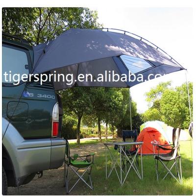 China Portable Sunlight Shade Car Tent Car Sunclose Camping SUV Tent for sale