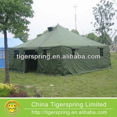 China Russian Military Tent Anti Water Canvas Waterproof Disaster Relief Tent for sale