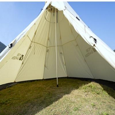 China Extended Type A Pyramid Camping Tower Tent for sale