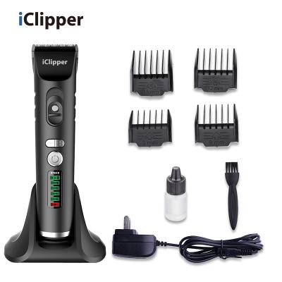 China IClipper-A9 Cat And Dog Pet Hair Viable Adjustable Professional Electric Hair Trimmer Cordless Pet Hair Trimmer Sheep Shears for sale