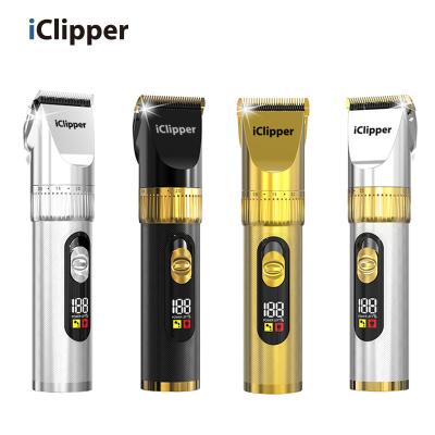 China Iclipper-X9 Hair Clipper Wholesale Viable Barber Rechargeable Electric Hair Trimmer Professional for sale