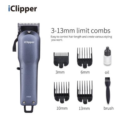 China Viable Wholesale Professional Barber Rechargeable Electric Pet Hair Trimmer IClipper-Y1 for sale