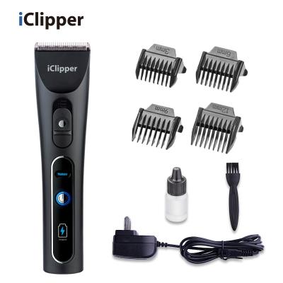 China Viable Wholesale Popular Cordless Animal Hair Trimmer Iclipper-A6 Professional Pet Clipper for sale