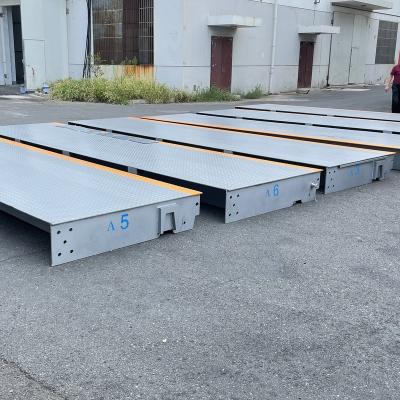 China Truck scale weighing/Weight Function DESIGN 1 3*16m 120t mettler toledo weighing scale axle vehicle weighing pad scales used weighbridge for sale for sale