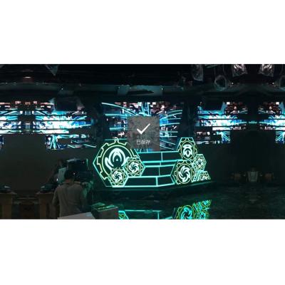 China Yake p3 factory price indoor dj booth custom dj booth dj booth led screen for sale