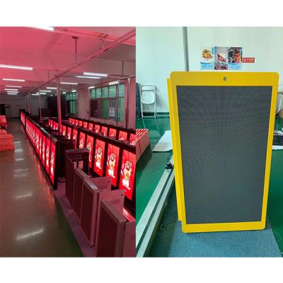 China Small Video Display Screen Wifi / 3G Video Management Smart Road Lighting Pole Led Display for sale