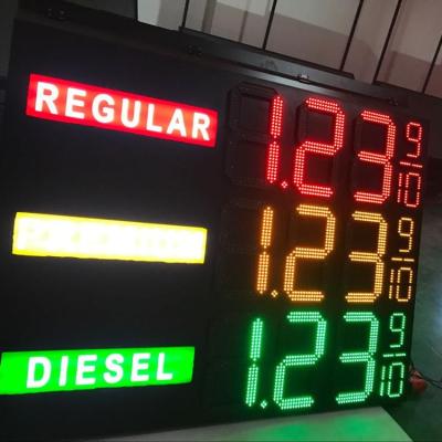 China Outdoor Wholesale Alibaba Gas Station Price Signs For Sale for sale