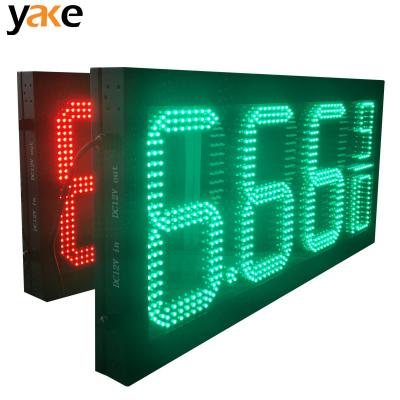 China Outdoor LED Digital Panel Gas Station LED Display LED Screen Gas Price Sign for sale