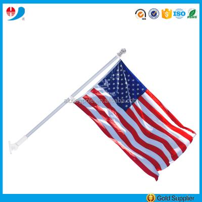 China FLYING Tangle Free Spin Flagpole Residential or Commercial5ft/6ft Flag Pole for sale