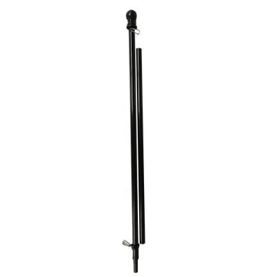 China FLY Retractable Advertise Pole Flagpole Ground Screw for sale