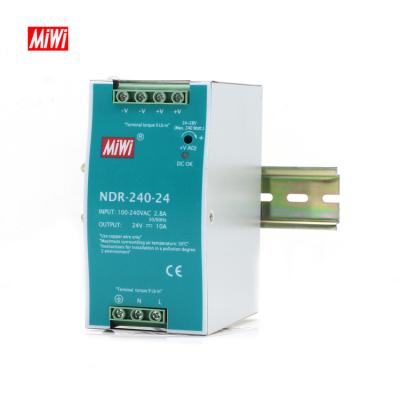 China AC 240W 48V DC Din Rail Changing Power Supply NDR-240-48 NDR-240-48 for sale