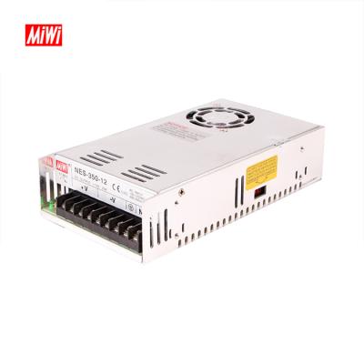 China 110V /120V 220V /230V AC Input 12V DC Output NES-350-24 Input 350w 24vdc 15a /14.6a Single Switching Power Supply For Electroplating for sale