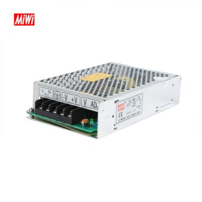 China S-60-12 60W 12v 5A S-60-12 Single Output DC to AC Switching Power Supply for sale