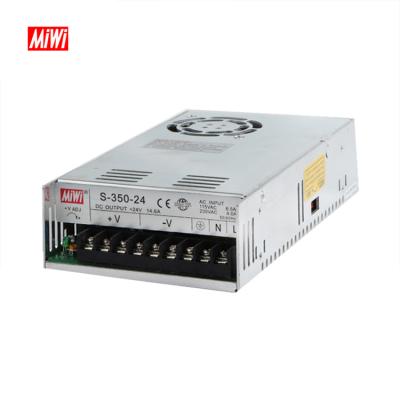 China S-350-24 350W 12V 24V 48V Changeover Power Supply To Plate S-350-24 for sale