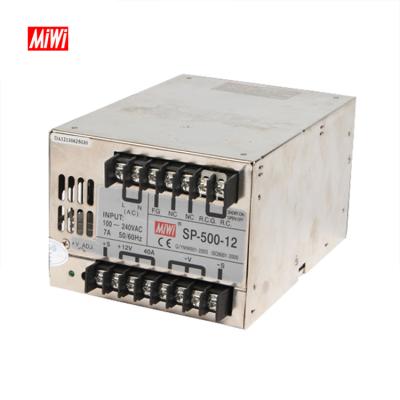 China SP-500-24 high qualtity PFC function 230vac to 500w 24vdc power supply SP-500-24 for sale