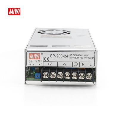 China Hot Selling MiWi SP-200-12 PFC Function 12v 200w Led Switch Power Supply SP-200-12 for sale