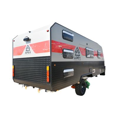 China Travel Trailer MJC 21 Foot Caravan Camping Trailer Allroad Customized Off Road Caravans for sale