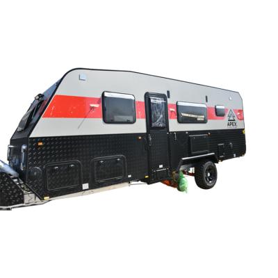 China MJC Travel Trailer 21ft Off Road Family Caravan Travel Trailer Outdoor Camping Trailer for sale