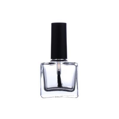 China Personal Care Wholesale Square 10ml Custom Empty Glass Nail Polish Bottles With Caps for sale