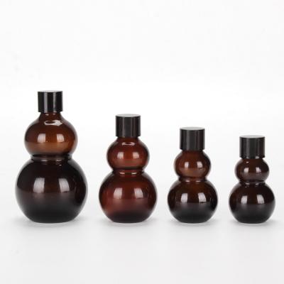 China Wholesale 20ml 30ml 50ml 100ml Amber Dropper Glass Essential Hair Care Oil Bottles Personal Empty Bottle for sale