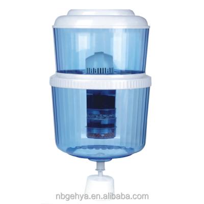 China 16L/12L/10L Mineral Water Purifier Pot Economical Portable Pure Water Dispenser Bottles/Bucket for sale