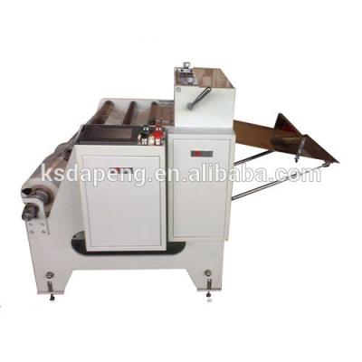 China PVC Pet PP Plastic Film Roll to Sheet Cutting Machine for sale