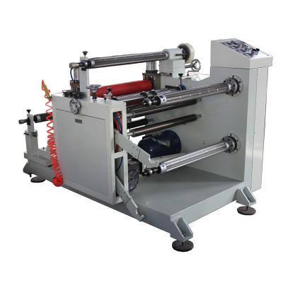 China MITSUBISHI PLC Adhesive Tape Rewinding and Slitting Machine with 600mm Winding Diameter for sale