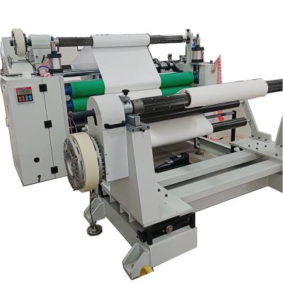 China Min Cutting Width 13.5mm Roll to Roll Laminating Slitting Machine for Slitting Rewinder for sale