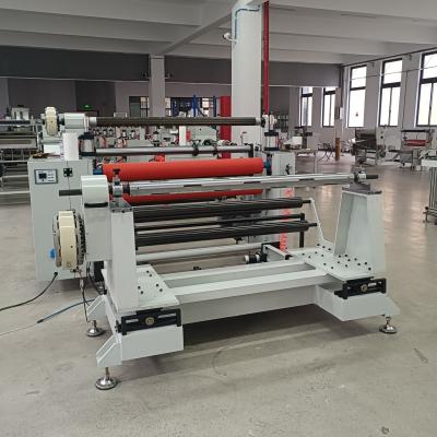 China Easy to Operate Automatic Paper Slitting Rewinding Machine with 380V50HZ Voltage for sale