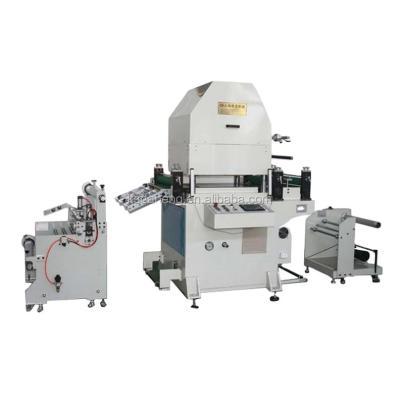 China Hydraulic Press Die Cutting Machine for Adhesive Roll Label Roll Foam and Roll Tape for sale