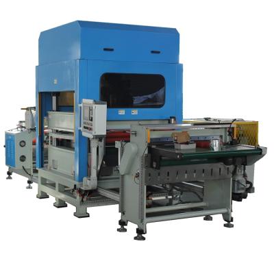 China PLC Control Cutting Machine for PP PE PC PET PVC Plastic Film Foam Paper Label Sticker for sale