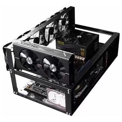 China Server 6/8 GPU Open Air Case Frame View Rack Computer Case for sale