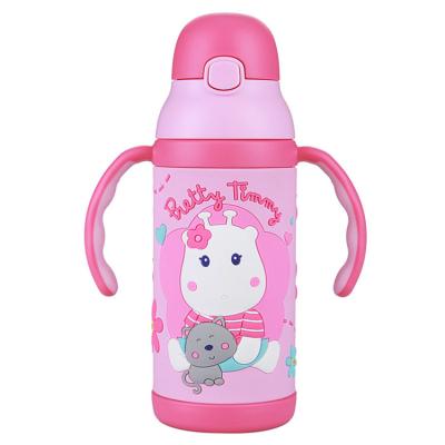 China Wholesale Viable Stainless Steel Vacuum Baby Cup Vacuum Kids PINKAH Sippy Cups For Kids for sale