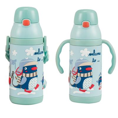 China 2019 Pinkah 380ml Kids Thermos Vacuum Flask Stainless Steel Viable Vacuum Cup For Baby Kids for sale