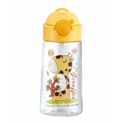 China PINKAH Viable 470ML Tritan Kids Cartoon Student Drinking Water Bottle Kids Sports Plastic Water Bottle for sale