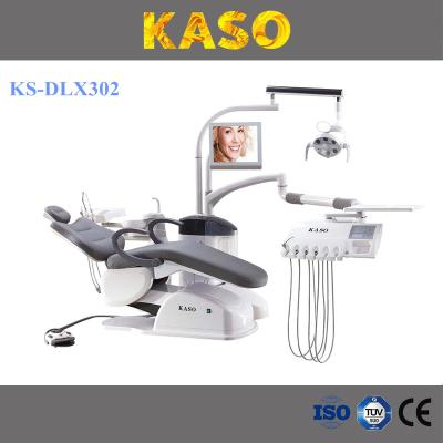 China KASO Medical Deluxe Dental Chair Unit KS-DLX302 With CE KS-DLX302 for sale