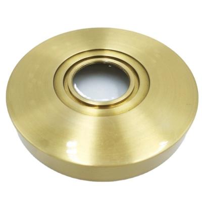 China Lighting High Quality Copper Ignition Fitting CNC Turning Brass Milling Baseplate For Lighting for sale