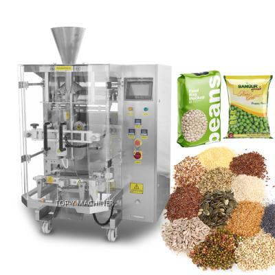 China Bean Packing Machine Vertical Form Dry Food Top Y Corn Cereal Pulse Automatic Fill And Seal Machine for sale