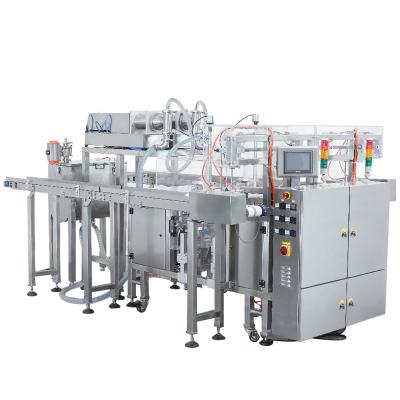 China China Factory Price Premade Liquid Pouch Doypack Plastic Material Horizontal Paper Food Liquid Packing Machine for sale